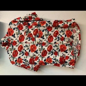 Urban Outfitters Rose Party Shirt